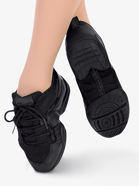 Capezio DS11-HipHop Fierce Dansneaker-BLACK