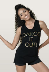 Danshuz 22302A-Adult "Dance It Out!" Tank