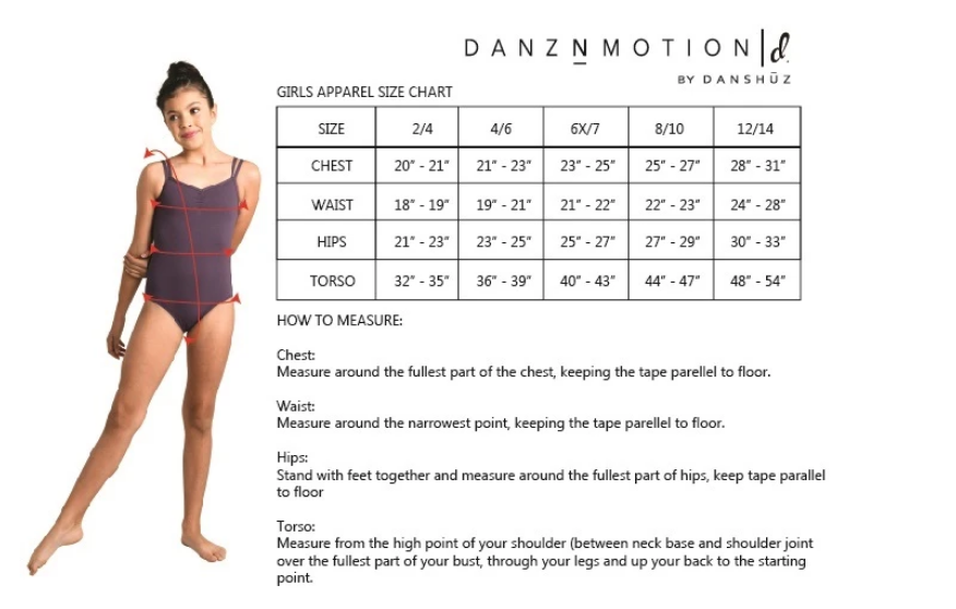 Danshuz 22302C-Camisole Enfant "Dance It Out!"