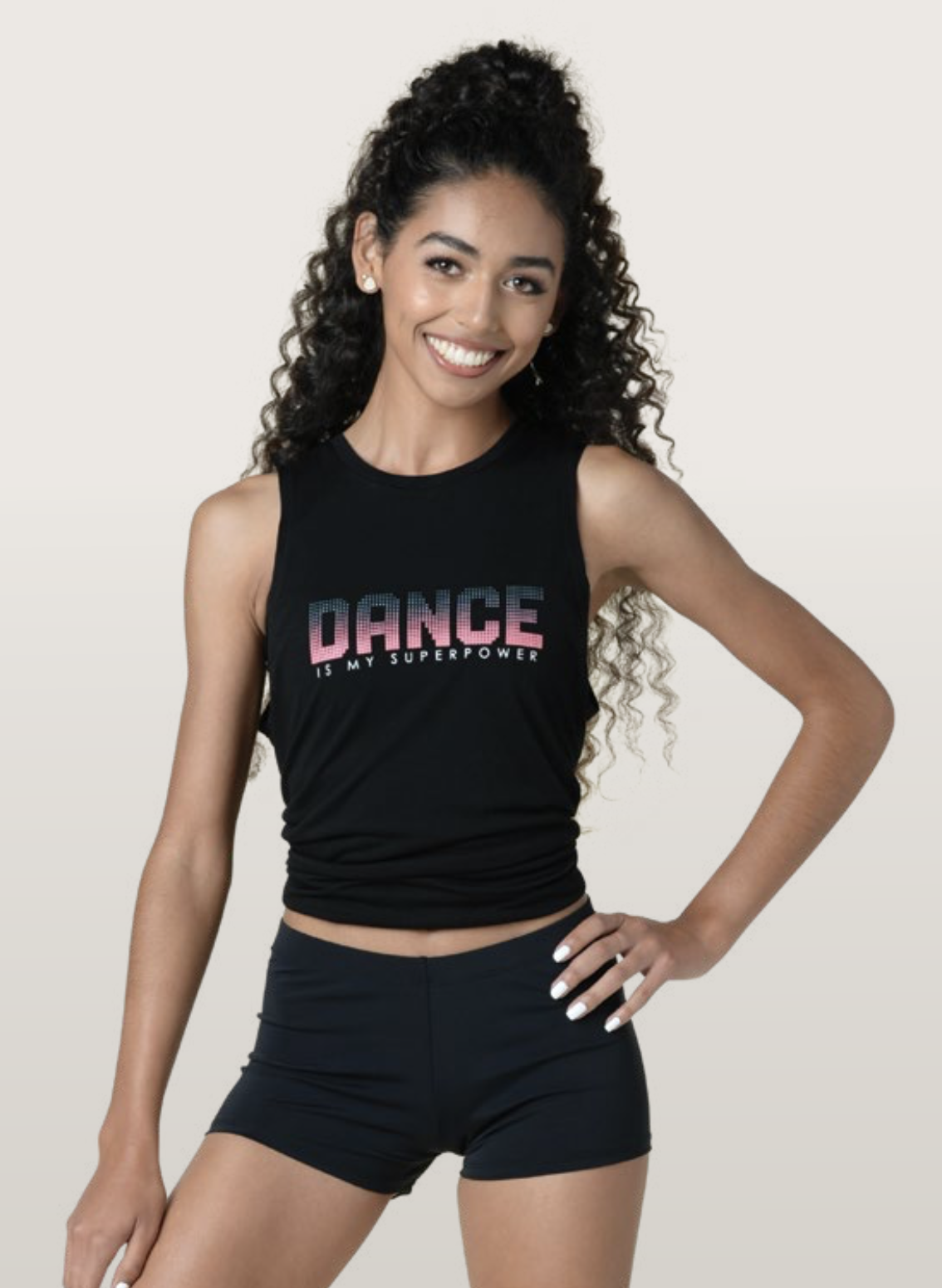 Danshuz 22301C-Camisole Enfant "Dance is My Superpower”