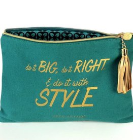 B Plus 404CC87-Canevas Cosmetic Bags-8 1/2''x 11"-FRED ASTAIRE