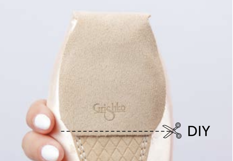 Grishko 0557-Dessus antidérapants à 8 coupes
