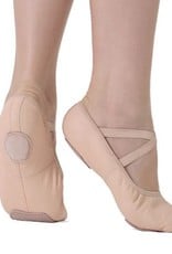 SoDanca SD60-Split sole leather ballet shoe **No Drawstring**