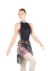 Ballet Rosa PAIGE-Jupe à Enfiler Haute et Basse en Maille Extensible