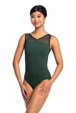 AinslieWear 1100ME-Lennon Leotard Avec Insertion de Mesh