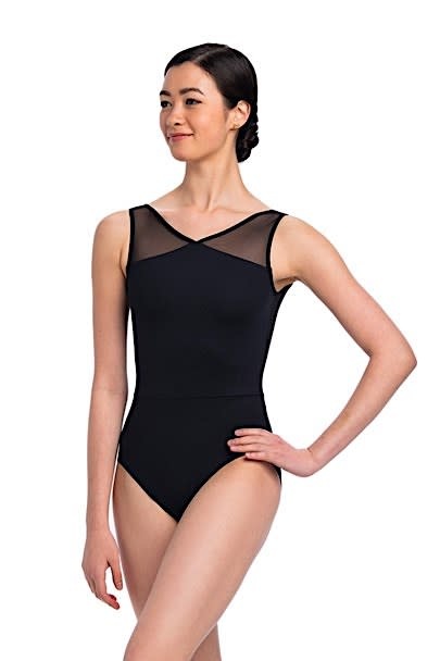 AinslieWear 1100ME-Lennon Leotard With Mesh