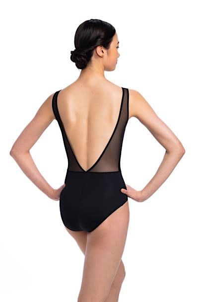 AinslieWear 1100ME-Lennon Leotard Avec Insertion de Mesh