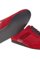 Diamant 192-425-579-Chaussures de Danse Semelle Plastique VarioSpin Suede Mesh-ROUGE