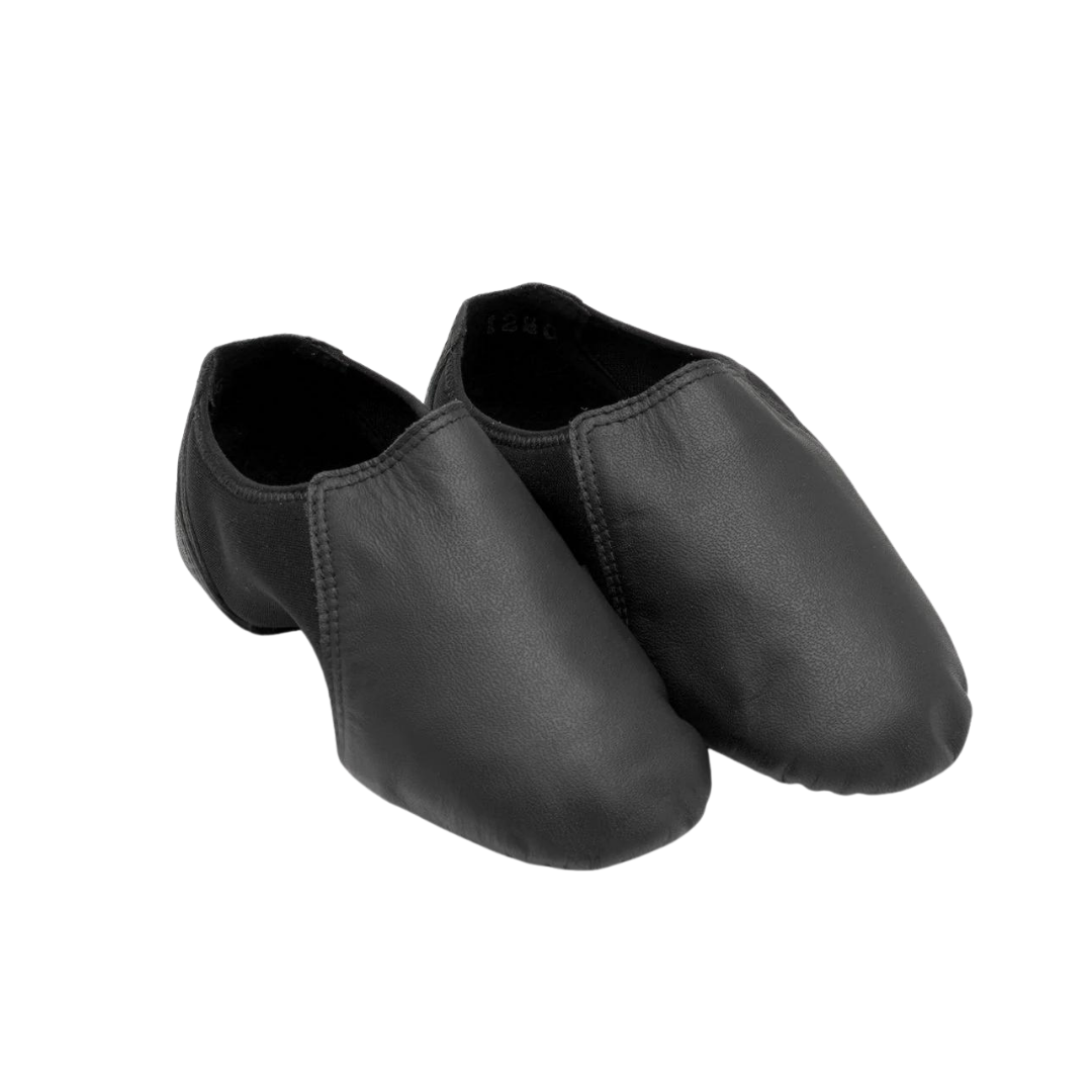 Bloch S0497L-LAdult Spark Leather & Neoprene Jazz Shoes