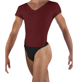 OCTAVE-Microfiber Men's Full Tank Leotard With Attached Full Seat