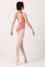 Bloch L0175-Leotard Col Montant Licou Dos Ouvert