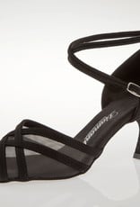 Diamant 035-087-040-Ballroom Shoes 2.5'' Suede Sole Nubuk-BLACK