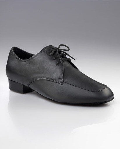 Capezio BR116-Ballroom Men Shoes 1" Suede Sole Leather Black