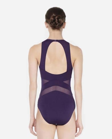 Lulli Dancewear LUB824-Aaliyah High Neck Mesh Leotard