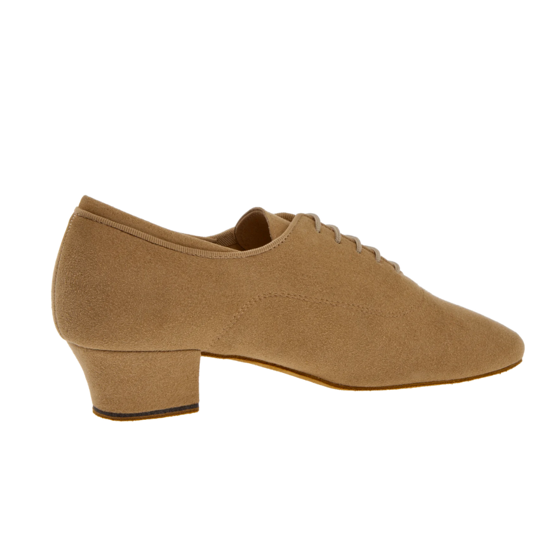 Diamant 140-034-337-A-Soulier de Danse 1.5" Semelle en Suede  Microfibre-BEIGE