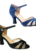 Merlet JOLIA-Ballroom Shoes 2.5" Suede Sole Velvet Leather