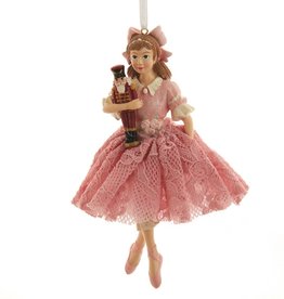 KURT S. ADLER T3287-5" Clara Ballet Nutcracker Ornament