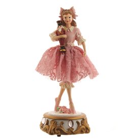 KURT S. ADLER T3286-11.25" Musical Clara Ballet Nutcracker