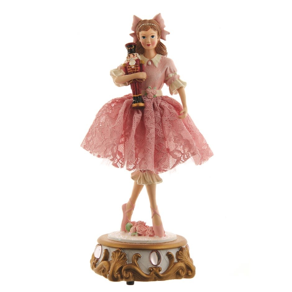 KURT S. ADLER T3286-11.25" Musical Clara Ballet Nutcracker