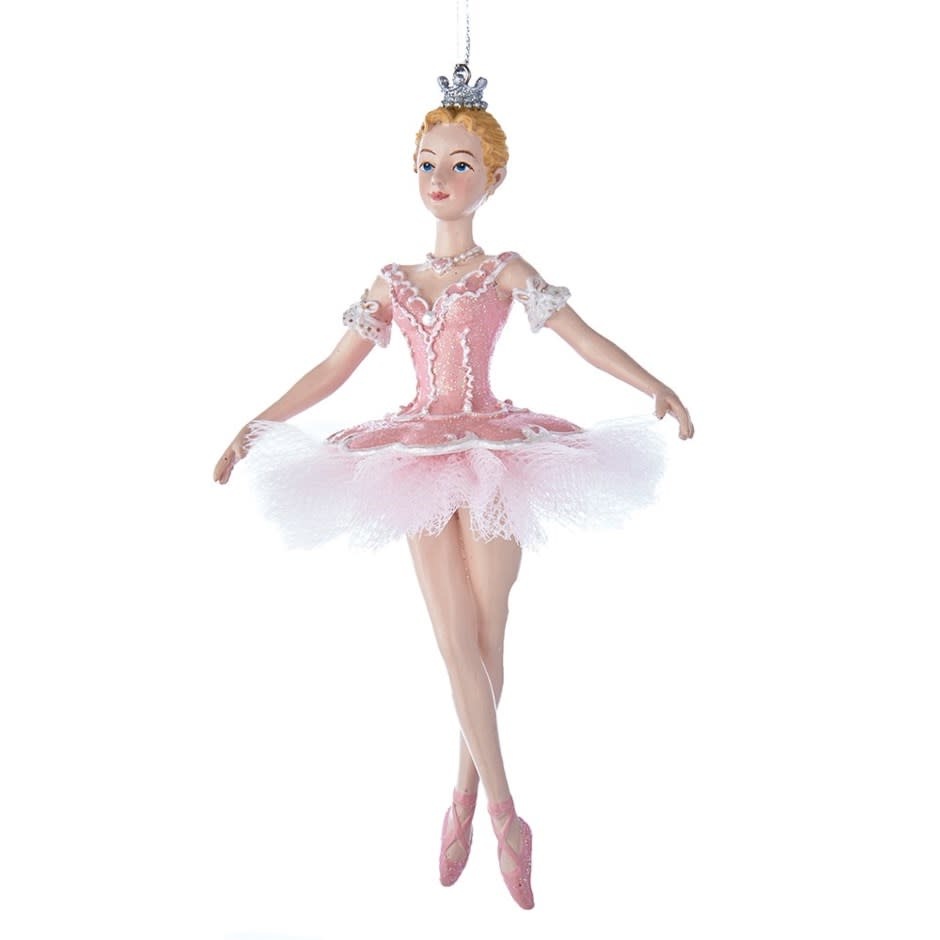 KURT S. ADLER E0314-6"Sleeping Beauty Ballerina Ornament
