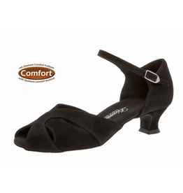 Diamant 011-011-001-Soulier de Danse 1.5" Semelle Suede Suede-NOIR