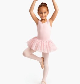 Capezio 11728C-Robe Tutu Ouverture au Dos-ROSE-T