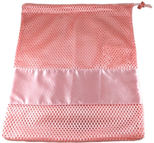 Pillow For Pointes SPSP-Mesh Drawstring Bag For Dance Shoes with Pocket For Gel Pad