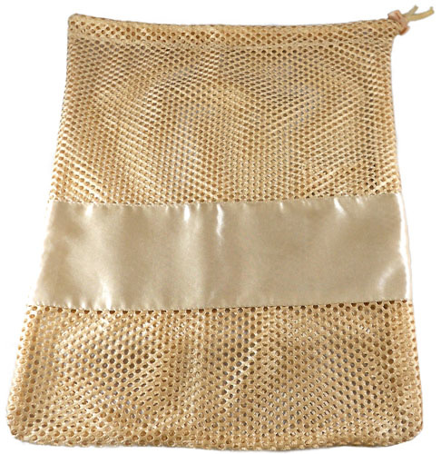 Pillow For Pointes SPSP-Mesh Drawstring Bag For Dance Shoes with Pocket For Gel Pad