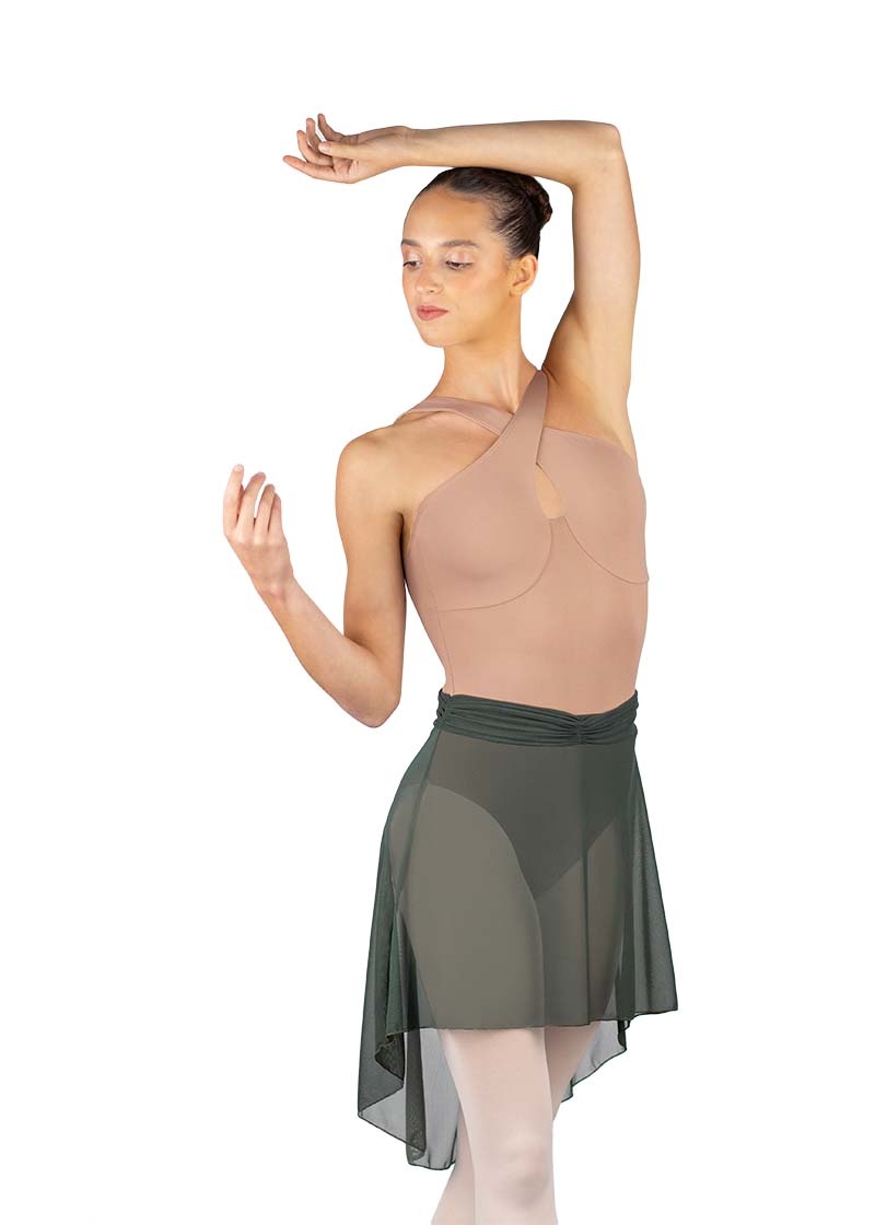 Ballet Rosa MILLIE-Jupe Taille Haute Froncée à Enfiler