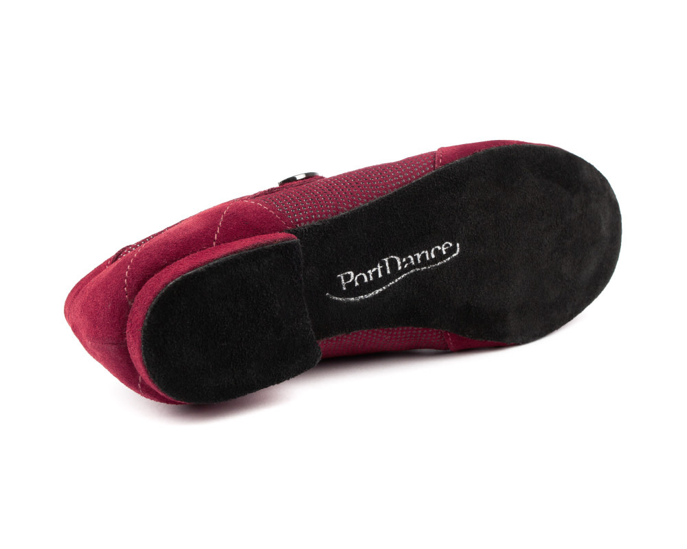 Portdance PD07-Chaussures de Danse 1/2" Semelle de Suede