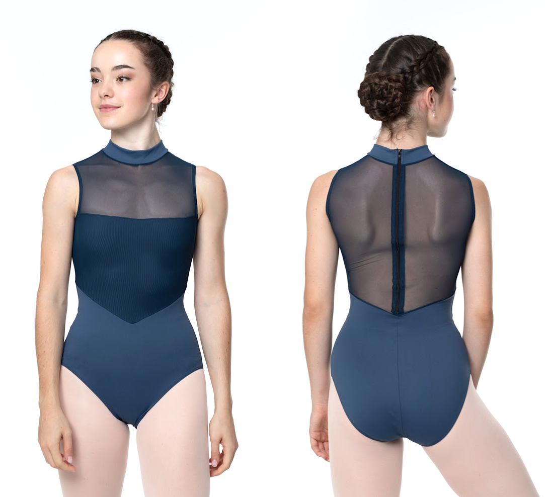 Intermezzo 31602-Leotard Sans Manches à Col Haut