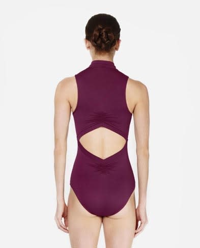 Lulli Dancewear LUB818-Marion High Neck Zipper Leotard