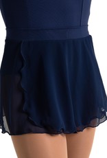 Capezio SE1055W-Adult Pull-On Warp Skirt-NAVY