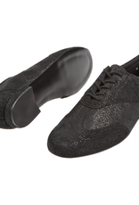 Diamant 183-005-550-V-Ballroom Shoes 1/2" Plastic Vario Spin Sole-BLACK SILVER