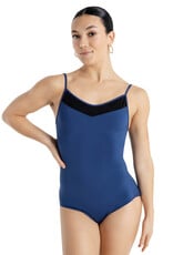 Capezio 12040W-Camisole Leotard Insertion de Mesh