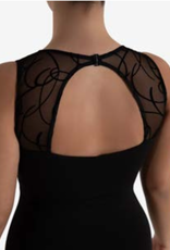 Capezio 12050W-Diana Leotard avec Insertion de Mesh