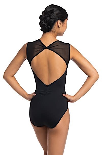 AinslieWear 1122ME-Saminy Leotard with Mesh