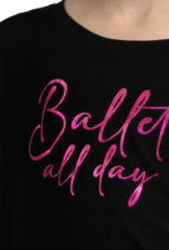 Mirella M745C-Ballet Print T-Shirt