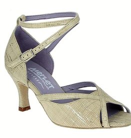 Merlet SIKITA-1438-101-Ballroom Shoes 2.5''Suede Sole Mahon Leather-BEIGE