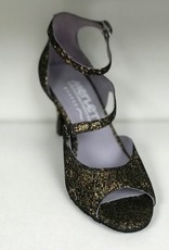 Merlet SYGNE-1315-418-Ballroom Shoes 2.5'' Suede Sole-OR