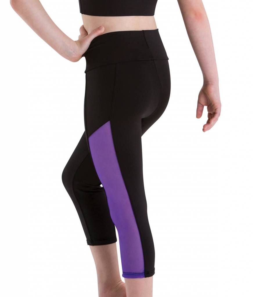 Diagonal Leggings, High Waist