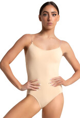 Capezio 3565-Sous Maillot Camisole Réglable avec Bratek-NUD