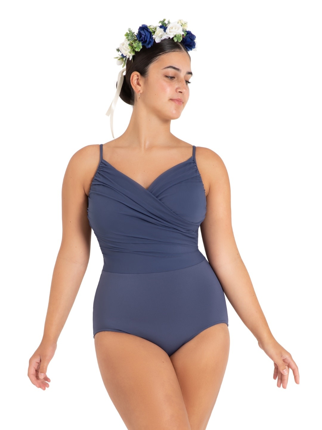 Capezio 12085W-Leotard Croisé Devant et Dos