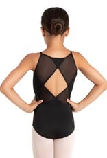 Capezio 12106C- Child Diamond Back Leotard-BLACK