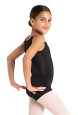 Capezio 12106C- Child Diamond Back Leotard-BLACK