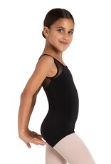 Capezio 12104C-Child Tank Mesh Back Leotard-BLACK