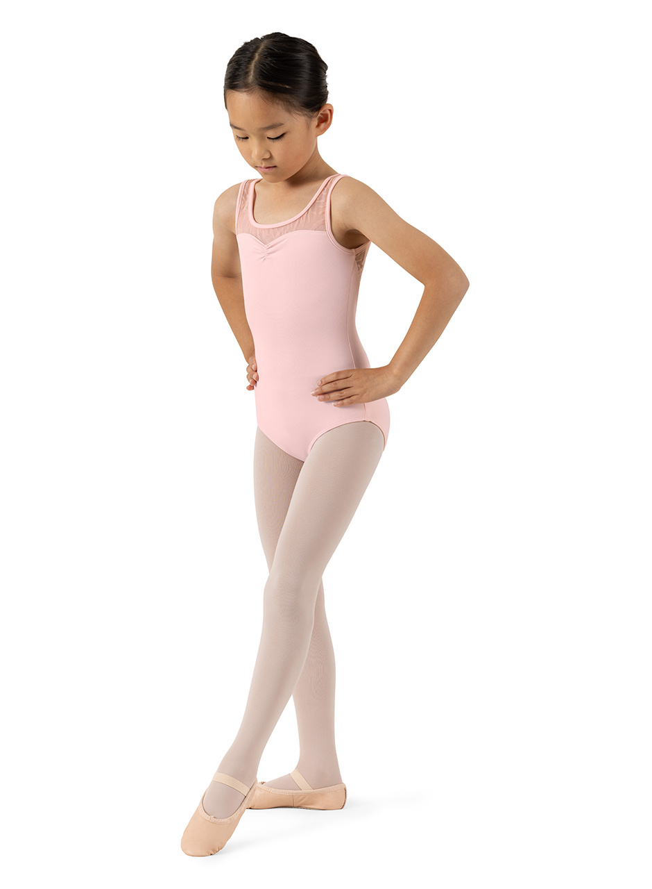 Bloch CL4285-Jamie Scoop Neckline Mesh Back Leotard