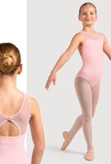 Bloch CL4215-Daisy Scoop Neckline Embroidered Panel Bow Back Tank Leotard