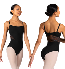 Bloch TWL1107-Marika Camisole Leotard Encolure Dégagée et Dos en Mesh