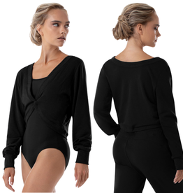 Bloch Z4149-CARA- Reversible Twist Top-BLACK